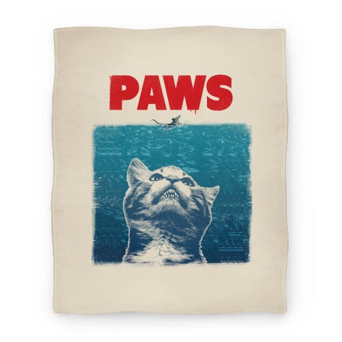 PAWS (JAWS Parody Blanket) Blanket